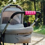 Étiquette pour Poignée Bagage Accessoires de Voyage en Avion Personnalisée avec Nom en Impression ou broderie