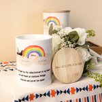 Urna personalizzata per animali domestici Rainbow Bridge