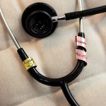 Estetoscopio personalizado Nombre Charm Regalo para médico o enfermera