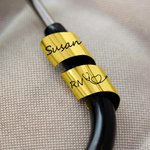 Estetoscopio personalizado Nombre Charm Regalo para médico o enfermera