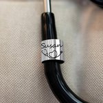 Estetoscopio personalizado Nombre Charm Regalo para médico o enfermera