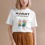Spersonalizowana koszulka MOMMY I Will Be There For You Urodzinowy prezent na Dzień Matki dla mamy