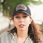 Personalized Pink Ribbon Breast Cancer Awareness Distressed Baseball Cap
