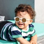 Occhiali da sole personalizzati Multicolor Cute Floral Outdoor Beach con nome e accessorio Regalo di compleanno per bambini