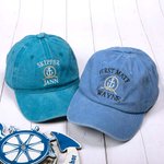Gepersonaliseerde Kapitein Anker Logo Honkbalpet met Naam