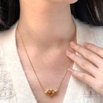 Personalized Wing Heart Photo Projection Memorial Necklace for Her