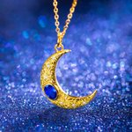 Collier Personnalisé avec Pierre Fine de Naissance ou Opale Cadeau Anniversaire Fête pour Femme Fille
