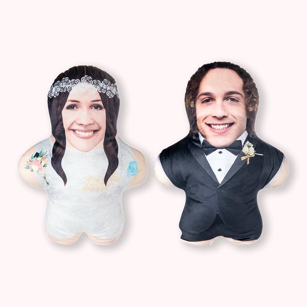 Mini poupée The Bride and The Bridegroom personnalisée