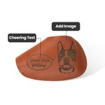 Fundas de cuero personalizadas para la cabeza de golf para mascotas