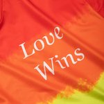 Gepersonaliseerd Regenboog T-shirt Love Wins Cadeau voor hem of haar