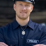 Gepersonaliseerde politie badge roestvrij staal ketting Gift voor politieagenten