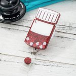 Enrouleur de Badge d'Identification Flacon de Pilule Personnalisé pour Pharmacien Personnel Médical