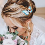 Bouquet de mariage personnalisé en soie avec photo et boîte d'ombrage Cadeau souvenir de mariage