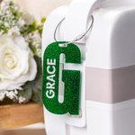 Étiquette Acrylique Personnalisée avec Nom Évidé Accessoire de Sac à Dos Cadeau Anniversaire Rentrée Scolaire pour Enfant