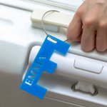 Étiquette Acrylique Personnalisée avec Nom Évidé Accessoire de Sac à Dos Cadeau Anniversaire Rentrée Scolaire pour Enfant