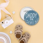 Épinglettes Personnalisées avec Titre Lot de 5 Pcs Cadeau pour Bébé Future Maman