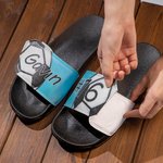 Personalized Name & Number Ball Sports Slides Sandals