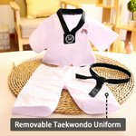 Personalised Stuffed Taekwondo Uniform Bear