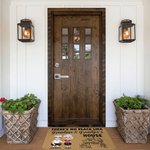 Personalized There's No Place Like Home Doormat Couple Theme Home Decoration Housewarming Birthday Gift for Grandpa Grandma