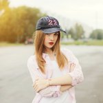 Casquette de baseball personnalisée avec broderie vintage et numéro pour femmes et filles