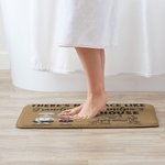 Personalized There's No Place Like Home Doormat Couple Theme Home Decoration Housewarming Birthday Gift for Grandpa Grandma
