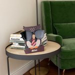 Personalized Wooden Owl Eyeglasses Holder for Desk