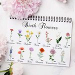 Personalised Birth Flower Bouquet 11oz Ceramic Coffee Mug Mother's Day Birthday Gift for Grandma Mom