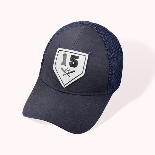 Casquette de Baseball Softball Personnalisée avec Numéro et Texte Cadeau Anniversaire Noël pour Amoureux des Sports