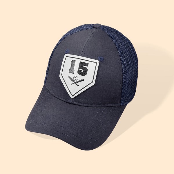 Gorra de béisbol personalizada con número