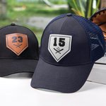Gorra de béisbol personalizada con número
