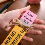 Personalisierte hölzerne Bleistift Lehrer Name Platte Klassenzimmer Dekor Lehrer Geschenk