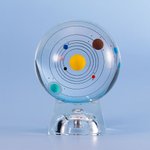 Personalised 3D Solar System Crystal Ball for Family Friends Kids Gift