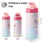 Personalised Fantasy Unicorn Water Bottle Gift for Kids