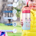 Personalised Fantasy Unicorn Water Bottle Gift for Kids