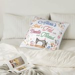 Henkilökohtainen ompelu Crafter Tyynynpäällinen Throw Tyynynpäällinen Yhden sielu ruokitaan neulalla ja langalla