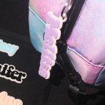 Personalisierte Acryl Name Schlüsselanhänger für Rucksack Gepäcktasche