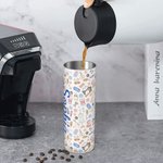 Personalised Colourful Sewing Crafter Stainless Steel Tumbler Gift for Her