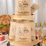 Gepersonaliseerde Baby Shower Favor Bags We Can Bearly Wait Thank You Bearly Much