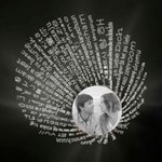 Spersonalizowany naszyjnik z sercem do projekcji zdjęć z napisem Kocham Cię w 100 językach