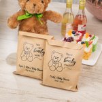 Gepersonaliseerde Baby Shower Favor Bags We Can Bearly Wait Thank You Bearly Much