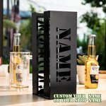 Accessorio per feste con supporto per lattine in ferro personalizzato