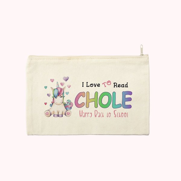 Trousse à crayons personnalisée Cadeau de rentrée des classes pour les enfants