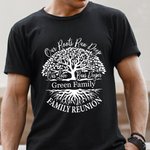 Spersonalizowana koszulka Our Roots Run Deep Our Love Runs Deeper Family Reunion Tree