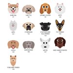 Personalisierte geschützt durch Hund Cartoon-Stil Baby Onesie