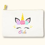 Personalized Fantasy Unicorn Pencil Case Back to School Gift for Kids
