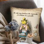 Personligt kuddfodral Alice i Underlandet för barn Present