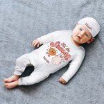 Personalisierte Tis the Season Baby Strampler 1. Halloween Outfit Set