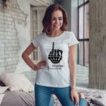 Chemise personnalisée pour l'enterrement de vie de jeune fille.
