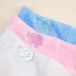 Personalised Soft Skin-friendly Elephant Fleece Baby Sleepwear Dressing Gown with Bear Ears and Embroidery Name Gift for Newborn