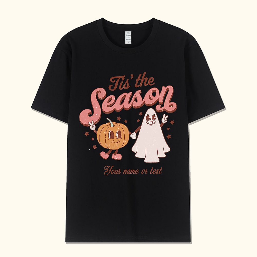 Personalisiertes Tis the Season Halloween T-Shirt